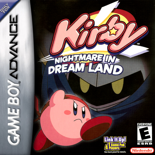Kirby: Nightmare in Dream Land Cover