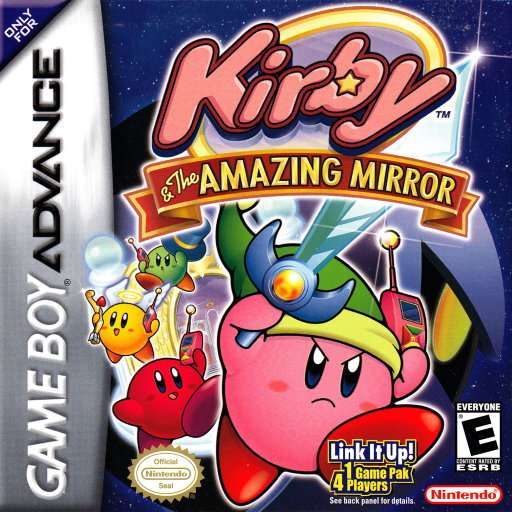 Kirby & the Amazing Mirror Cover