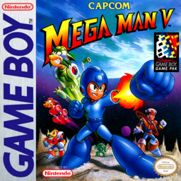 Mega Man V Cover
