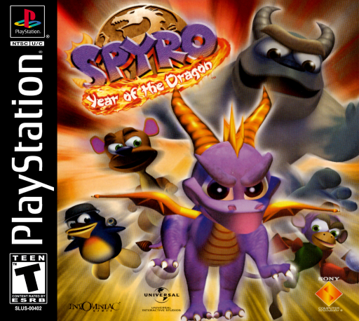 Spyro: Year of the Dragon Cover
