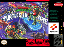 Teenage Mutant Ninja Turtles IV: Turtles in Time Cover