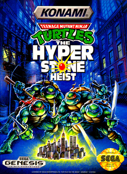 Teenage Mutant Ninja Turtles: The HyperStone Heist Cover