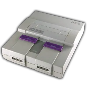 Super Nintendo Entertainment System Console Image