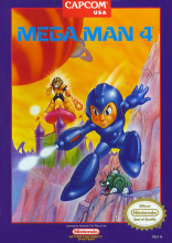 Mega Man 4 Cover