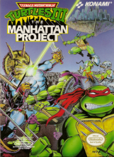 Teenage Mutant Ninja Turtles III: The Manhattan Project Cover